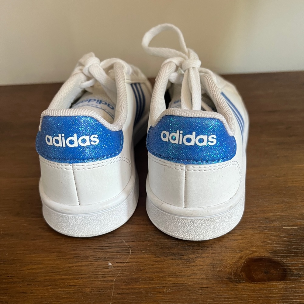 Adidas Sparkle Grand Court Sneakers, Girls - Picture 3 of 6